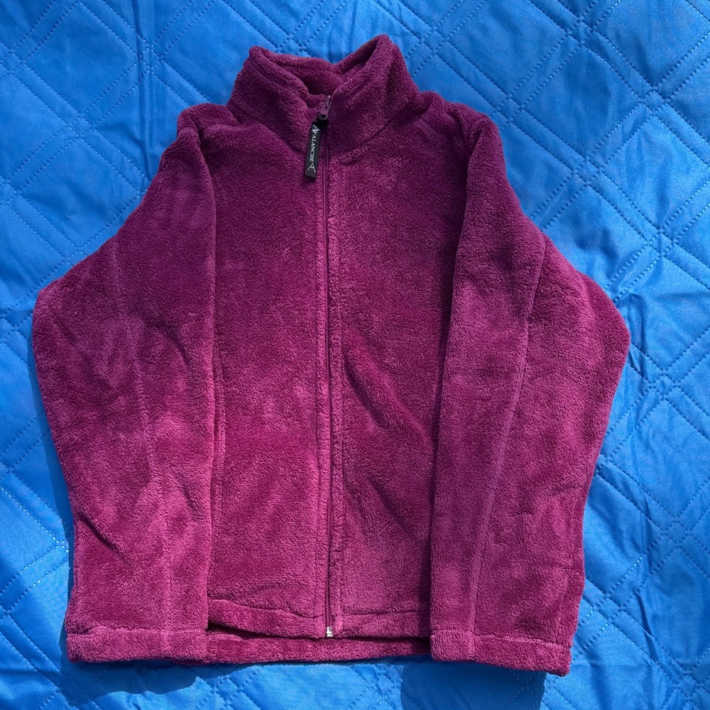 Avalanche Kids Fleece Jacket - Deep Purple
